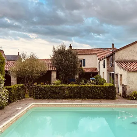 De Charme Avec Jardin Et Piscine Ubytování v soukromí